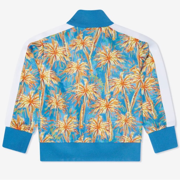 Palm Angels Track Jacket - Blue Palm Tree - Picture 3 of 5